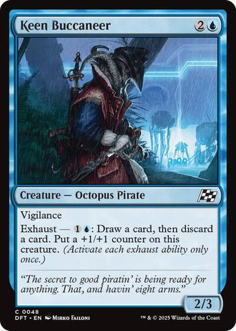 Keen Buccaneer (Aetherdrift) Near Mint