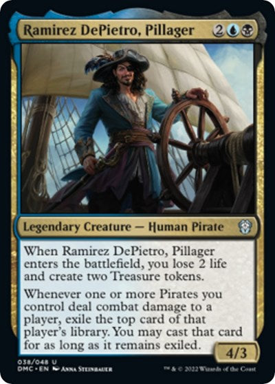Ramirez DePietro, Pillager (Commander: Dominaria United) Near Mint Foil