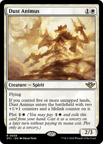 Dust Animus (Outlaws of Thunder Junction) Near Mint Foil