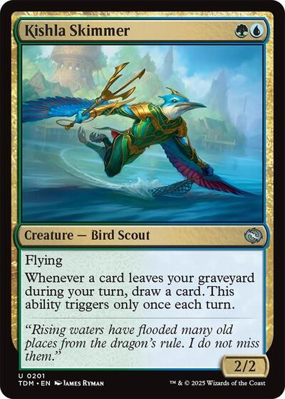 Kishla Skimmer (Tarkir: Dragonstorm) Light Play Foil