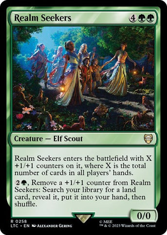 Realm Seekers (Commander: The Lord of the Rings: Tales of Middle-earth) Near Mint