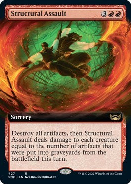 Structural Assault (Extended Art) (Streets of New Capenna) Near Mint