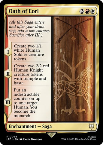 Oath of Eorl (Commander: The Lord of the Rings: Tales of Middle-earth) Near Mint