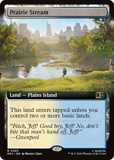Prairie Stream (Extended Art) (Commander: Marvel Super Heroes) Near Mint