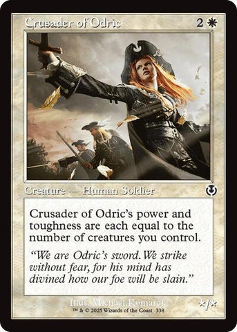Crusader of Odric (Retro Frame) (Innistrad Remastered) Near Mint