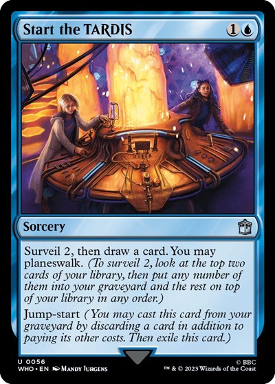 Start the TARDIS (Universes Beyond: Doctor Who) Near Mint