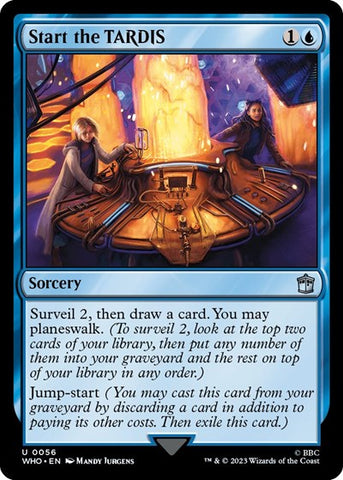 Start the TARDIS (Universes Beyond: Doctor Who) Near Mint