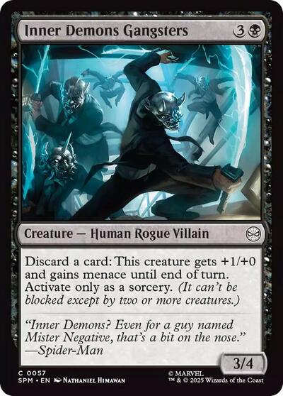 Inner Demons Gangsters (Marvel's Spider-Man) Near Mint Foil