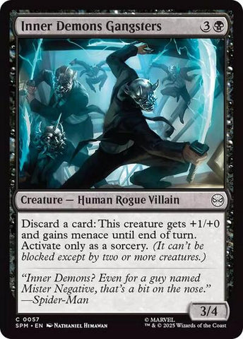 Inner Demons Gangsters (Marvel's Spider-Man) Near Mint Foil