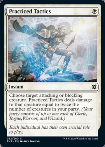 Practiced Tactics (Zendikar Rising) Near Mint Foil