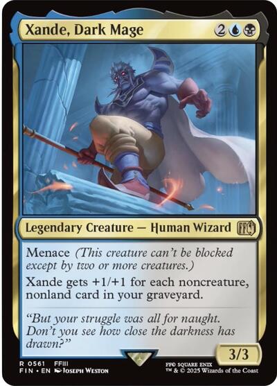 Xande, Dark Mage (Universes Beyond: FINAL FANTASY) Near Mint