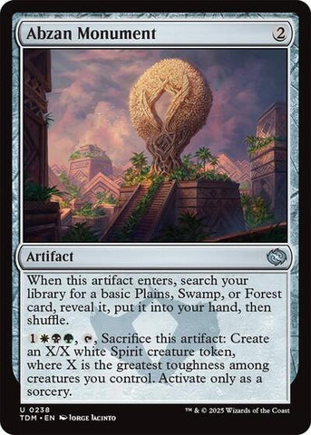 Abzan Monument (Tarkir: Dragonstorm) Near Mint