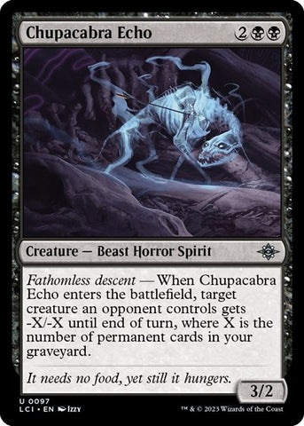 Chupacabra Echo (The Lost Caverns of Ixalan) Near Mint Foil