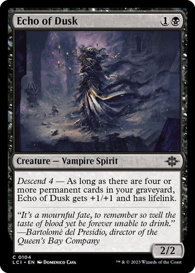 Echo of Dusk (The Lost Caverns of Ixalan) Near Mint