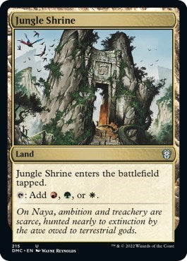 Jungle Shrine (Commander: Dominaria United) Near Mint
