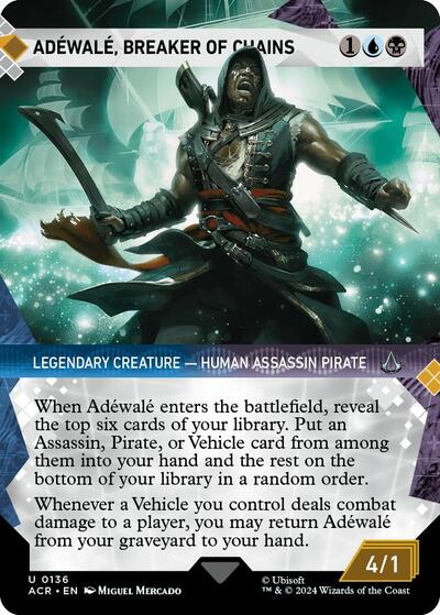 Adewale, Breaker of Chains (Showcase) (Universes Beyond: Assassin's Creed) Near Mint