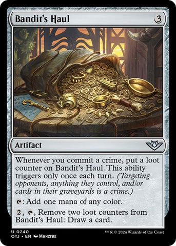 Bandit's Haul (Outlaws of Thunder Junction) Near Mint Foil