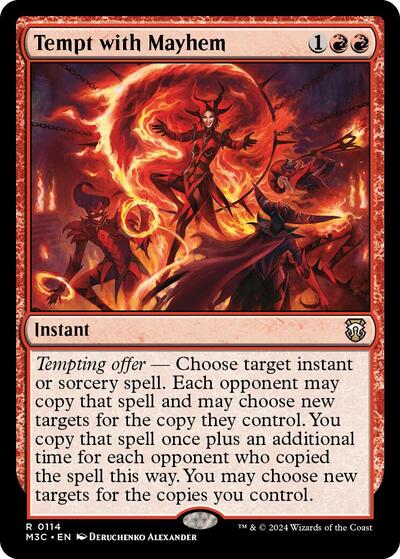 Tempt with Mayhem (Commander: Modern Horizons 3) Near Mint