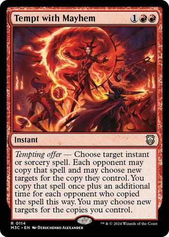 Tempt with Mayhem (Commander: Modern Horizons 3) Near Mint