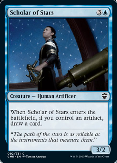 Scholar of Stars (Commander Legends) Near Mint Foil