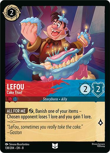 LeFou - Cake Thief (Reign of Jafar) Near Mint