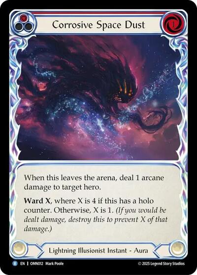 Corrosive Space Dust (Red) (Omens of the Third Age) Near Mint Foil