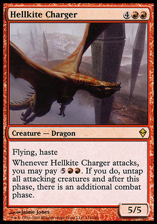 Hellkite Charger (Zendikar) Near Mint