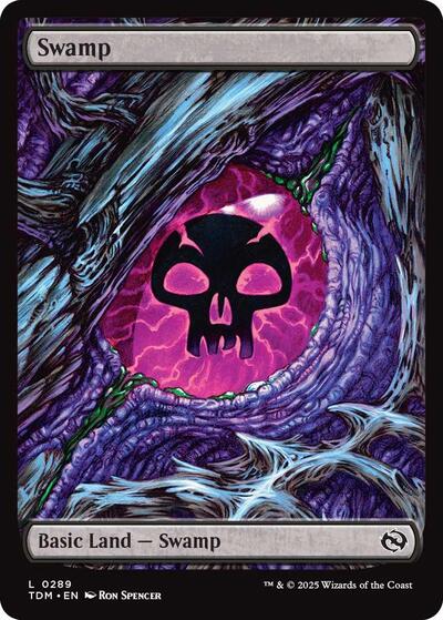 Swamp (0289) (Tarkir: Dragonstorm) Near Mint