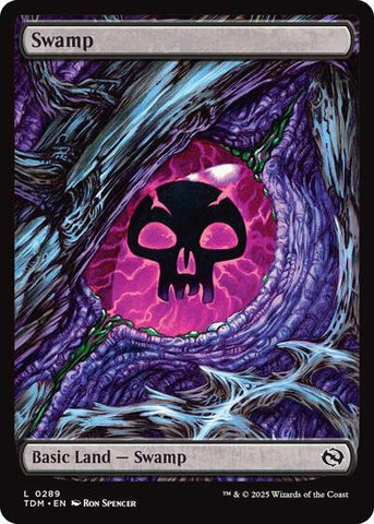 Swamp (0289) (Tarkir: Dragonstorm) Near Mint Foil