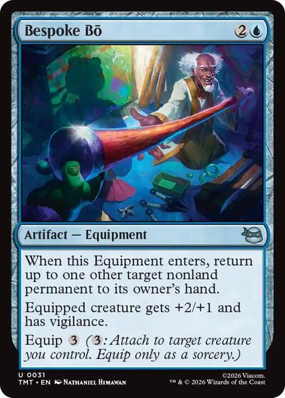 Bespoke Bo (Teenage Mutant Ninja Turtles) Near Mint Foil