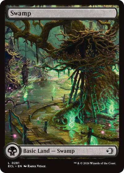 Swamp (0281) (Lorwyn Eclipsed) Near Mint