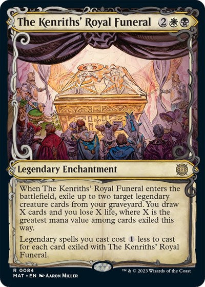 The Kenriths' Royal Funeral (Showcase) (March of the Machine: The Aftermath) Near Mint Foil