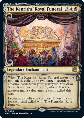 The Kenriths' Royal Funeral (Showcase) (March of the Machine: The Aftermath) Near Mint Foil