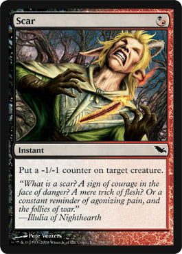 Scar (Shadowmoor) Near Mint
