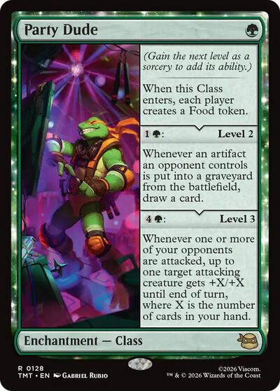 Party Dude (Teenage Mutant Ninja Turtles) Near Mint
