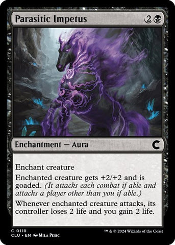 Parasitic Impetus (Ravnica: Clue Edition) Near Mint