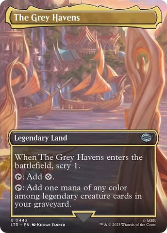 The Grey Havens (Borderless) (Universes Beyond: The Lord of the Rings: Tales of Middle-earth) Near Mint
