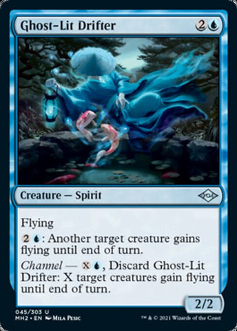 Ghost-Lit Drifter (Modern Horizons 2) Near Mint Foil
