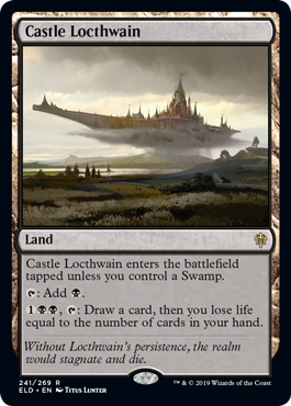 Castle Locthwain (Throne of Eldraine) Near Mint