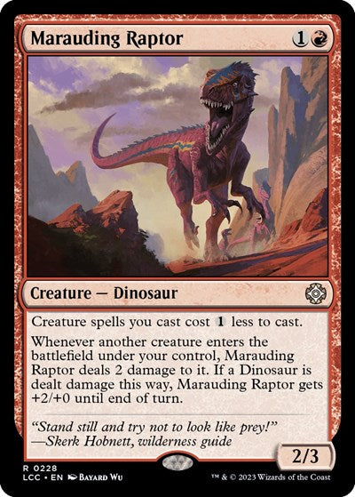 Marauding Raptor (Commander: The Lost Caverns of Ixalan) Near Mint