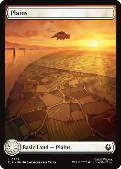 Plains (0287) (Avatar: The Last Airbender) Near Mint