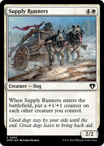 Supply Runners (Commander Masters) Near Mint
