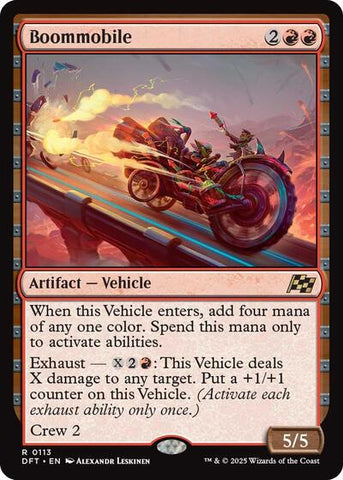 Boommobile (Aetherdrift) Near Mint Foil