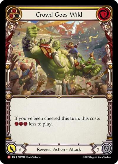 Crowd Goes Wild (Super Slam) Near Mint