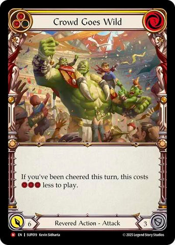 Crowd Goes Wild (Super Slam) Near Mint