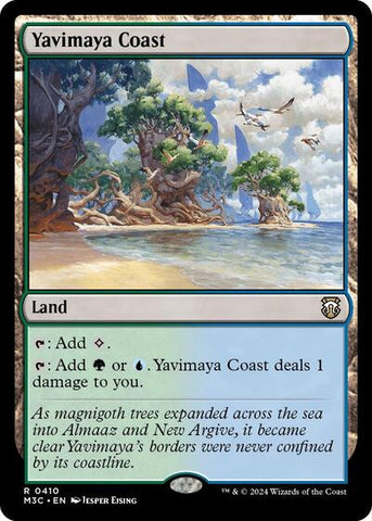 Yavimaya Coast (Commander: Modern Horizons 3) Near Mint