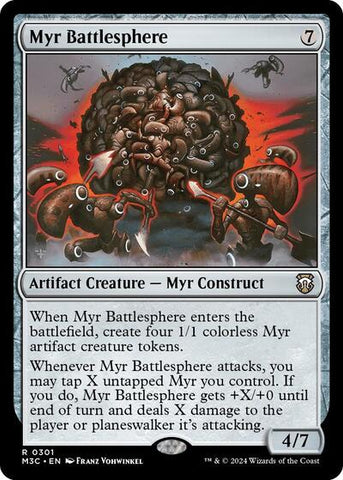 Myr Battlesphere (Commander: Modern Horizons 3) Near Mint