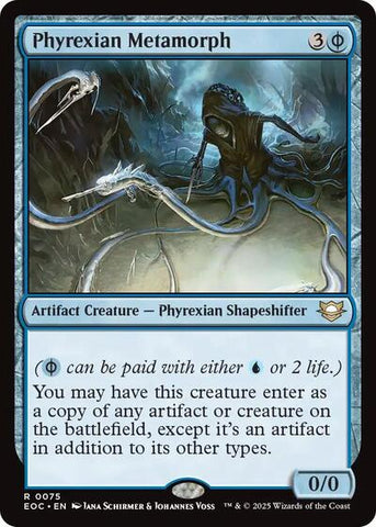 Phyrexian Metamorph (Commander: Edge of Eternities) Near Mint