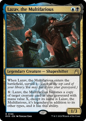 Lazav, the Multifarious (Ravnica Remastered) Near Mint Foil
