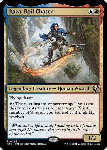 Kaza, Roil Chaser (Commander: Outlaws of Thunder Junction) Near Mint